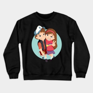 Gravity Falls - Mystery Twins Crewneck Sweatshirt